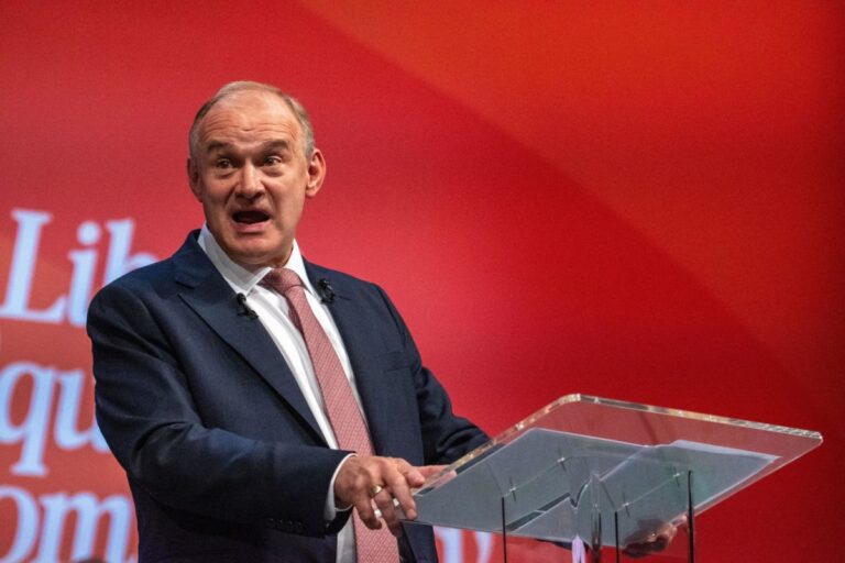 Politics Home | Lib Dems In "Fight Of Our Lives" Against "Well-Funded Far Right", Warns Ed Davey